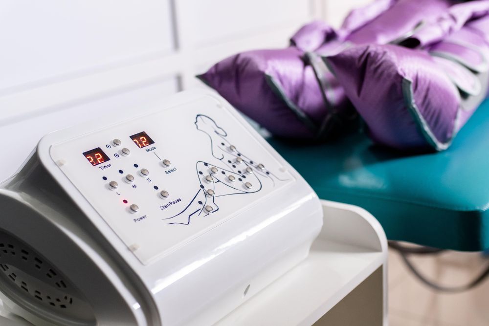 séance de pressothérapie pour femme enceinte