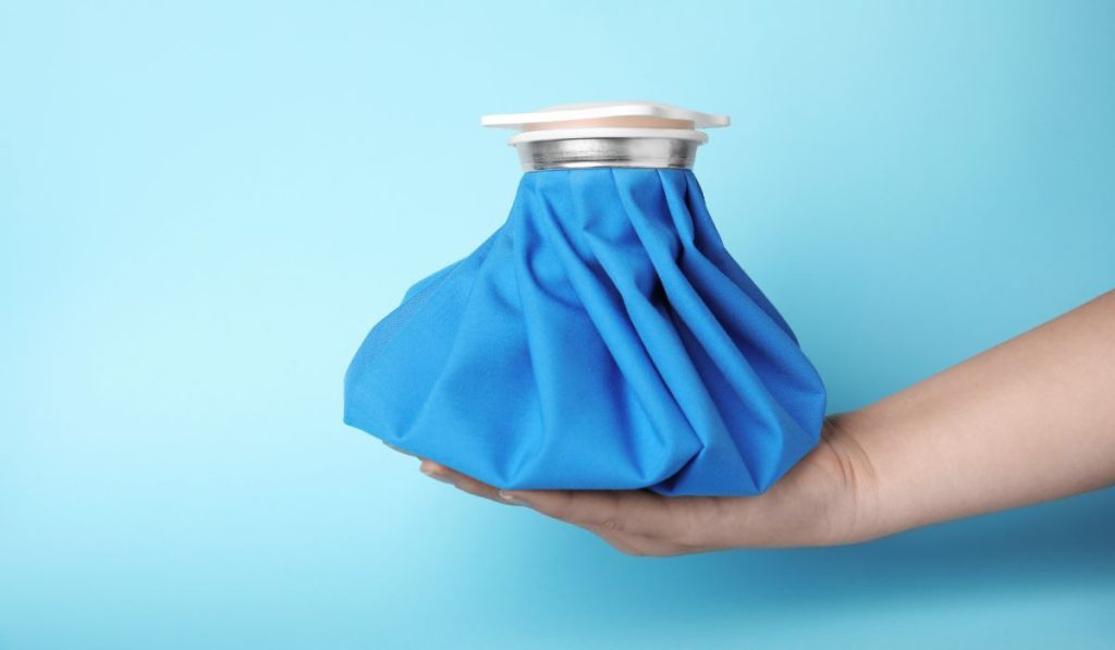 poche de froid cryothérapie à la maison